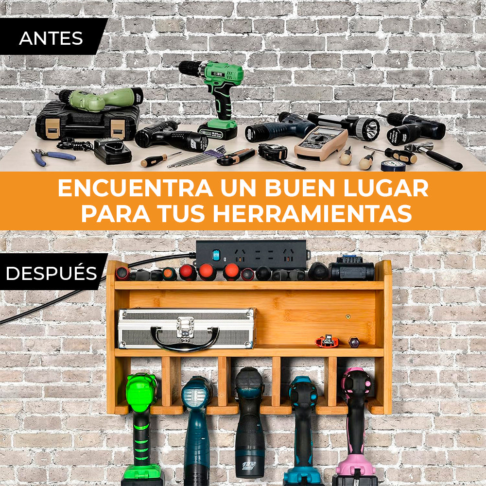 Organizador de herramientas para pared, Master Herramientas