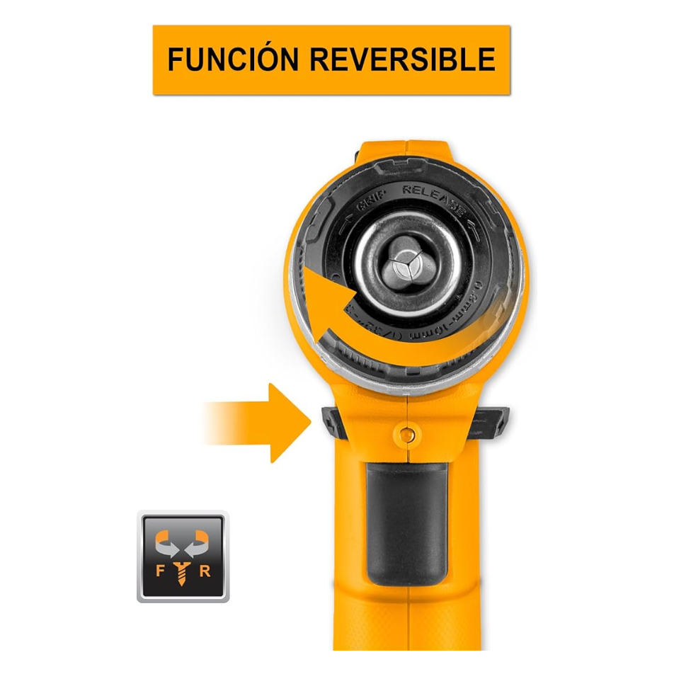 Taladro Inalámbrico 12v 0-600/min 20nm Ingco - MARKEMSTORE envío gratis