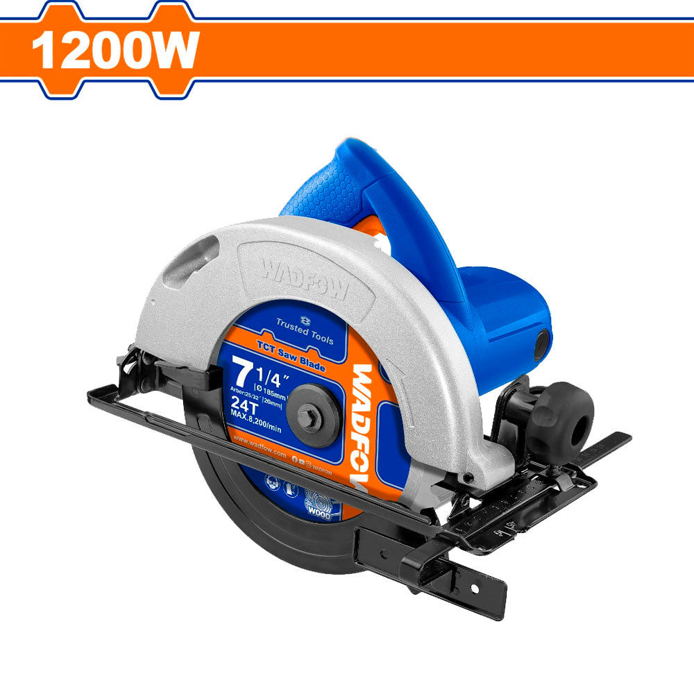 Sierra Circular 1200W 7 1/4 Pul, WADFOW UWCW1512001