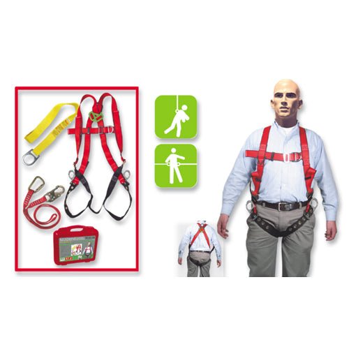 Arnés De Seguridad 4 Anillos Slinga 1,8 Mts Gancho Pequeño 11904040 - MARKEMSTORE -