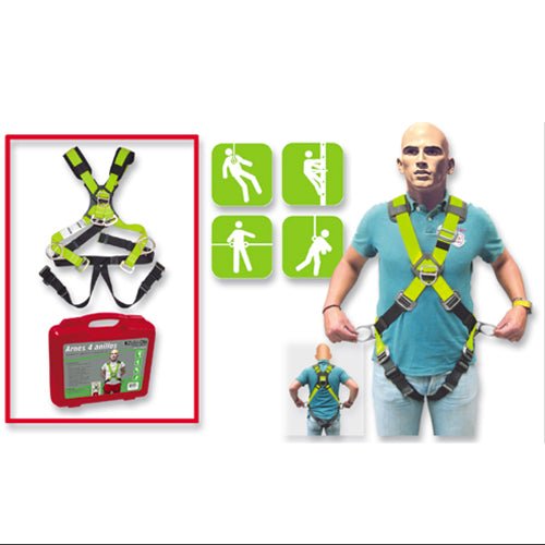 Arnés De Seguridad Multiproposito De 4 Anillos 11904028 - MARKEMSTORE -
