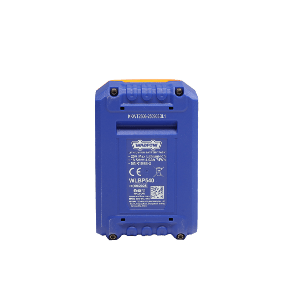 Batería 20V Ion-Litio para Herramientas 4.0Ah P20S WADFOW WLBP540 - MARKEMSTORE - Baterías y Cargadores
