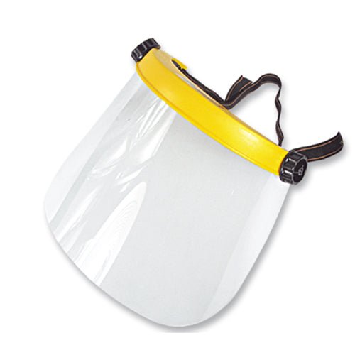 Careta De Protección Facial Banda Ajustable y Visor Claro 11887801 - MARKEMSTORE -