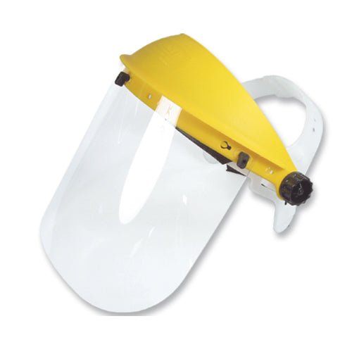 Careta De Proteccion Facial Con Soporte Ajustable y Visor Claro 11887805 - MARKEMSTORE -