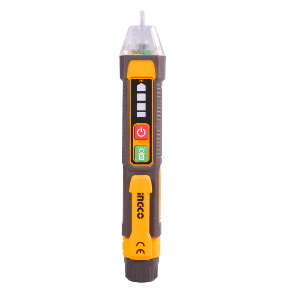 Detector de Voltaje AC 12V - 1000V INGCO Medidor Voltaje Sin Contacto Linterna VD100091 - MARKEMSTORE -