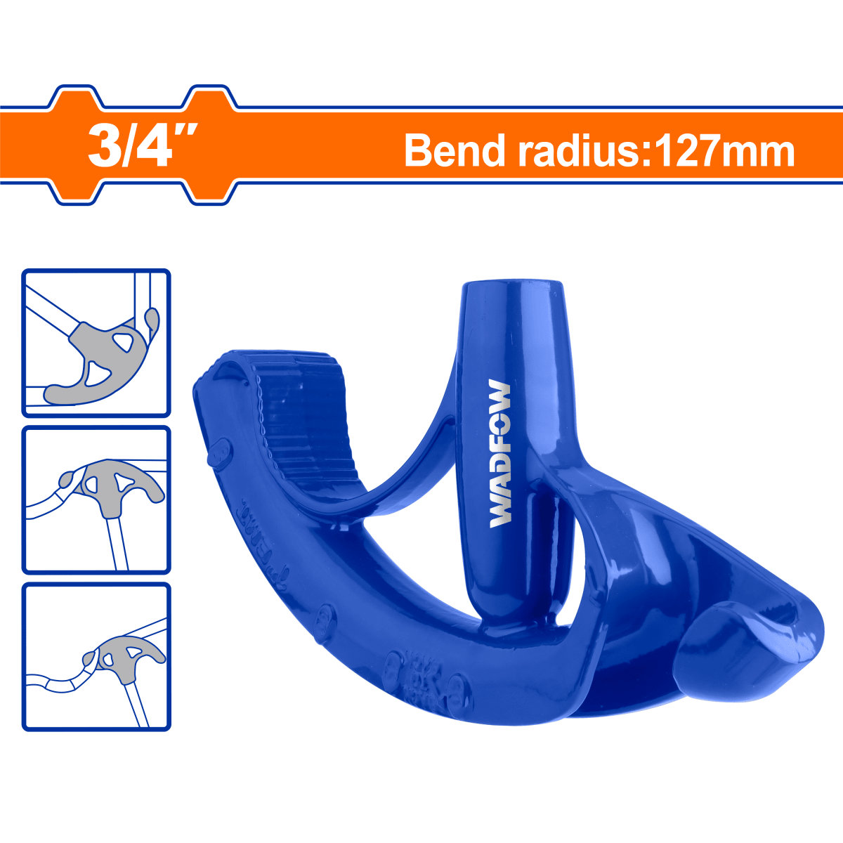 Doblatubo Manual de 3/4" WADFOW WTB0134 - MARKEMSTORE - Herramientas PlomerÃa