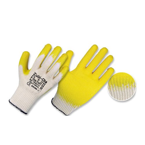 Guantes Hilaza Recubiertos En Latex Flextuff 19800114 - MARKEMSTORE - guantes