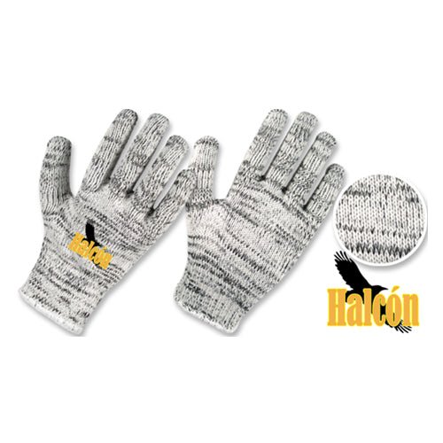 Guantes Industrial Hilaza Algodon Poliester Halcon 19800127 - MARKEMSTORE -