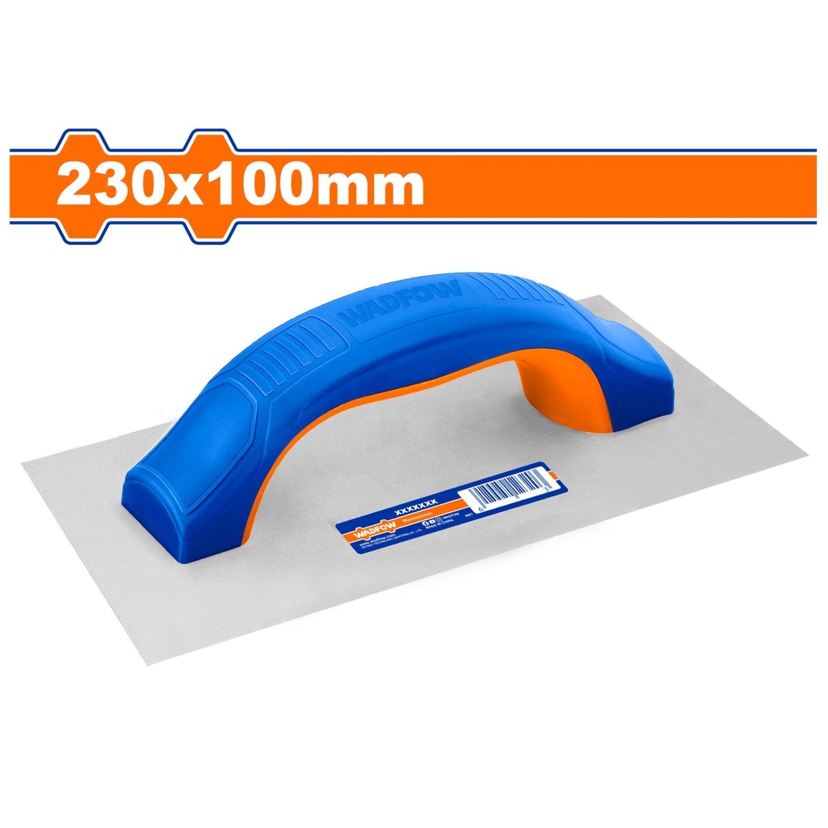 Llana lisa de 230x100mm acero al carbono WADFOW WPE3923 - MARKEMSTORE -