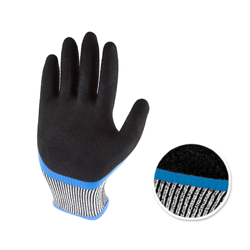 Guantes de Seguridad Fibra Polietileno Recub/Nitrilo - MARKEMSTORE