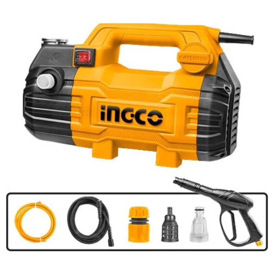 Hidrolavadora Alta Presión 11Ov 60Hz 1500W 1450Psi 6L/Min Ingco UHPWR15028