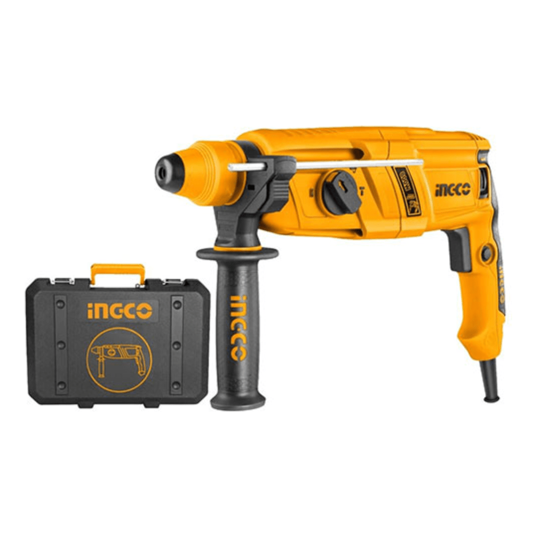 Rotomartillo 110/120v 800w 0 - 1200rpm 0 - 5300bpm Concreto 1,0 INGCO URGH9018 - MARKEMSTORE - Rotomartillo