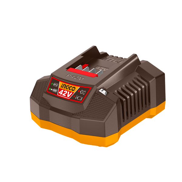 Set 2 Baterías INGCO 42V 2.5Ah Ion Litio + Cargador 2A - UFBCPM25221 - MARKEMSTORE - Baterías