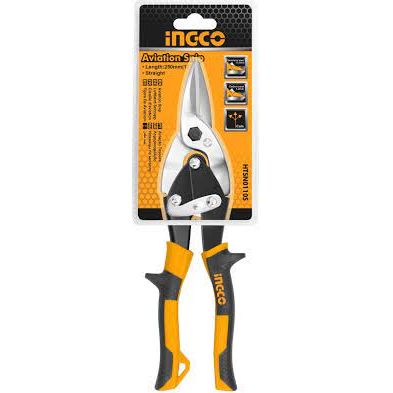 TIJERA AVIACIÓN RECTA 10 HTSN0110S INGCO - MARKEMSTORE - Ferreteria