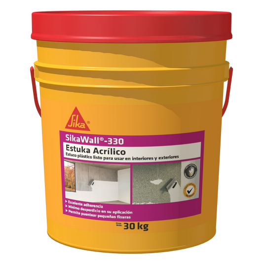 ESTUCO ACRILICO 30KG SIKAWALL 330