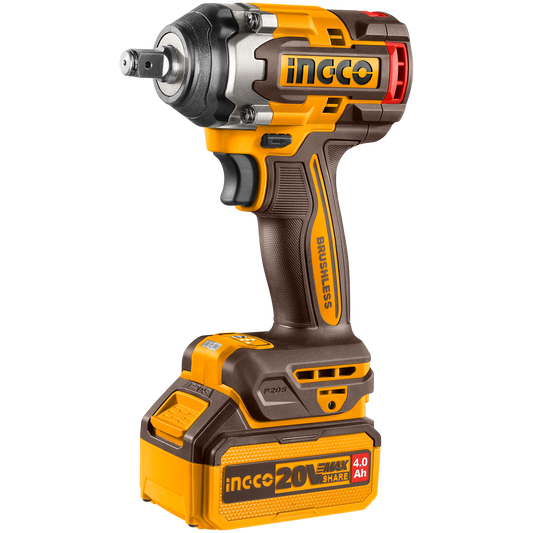 Llave De Impacto 20V M1/2 850Nm INGCO CIWLI20851 - MARKEMSTORE