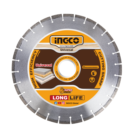 Disco Diamantado Segmentado 16X25,4mm INGCO DMD044052