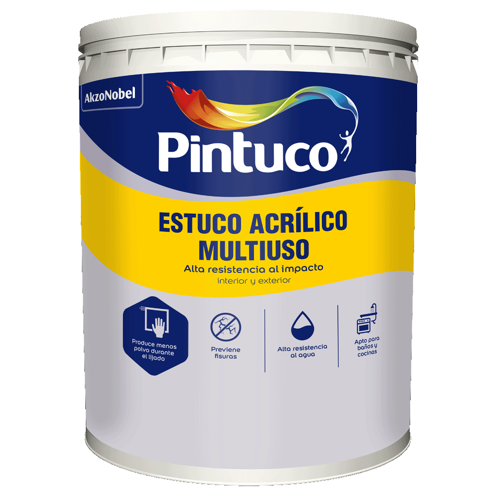 ESTUCO ACRILICO INTERIOR/EXTERIOR GALON