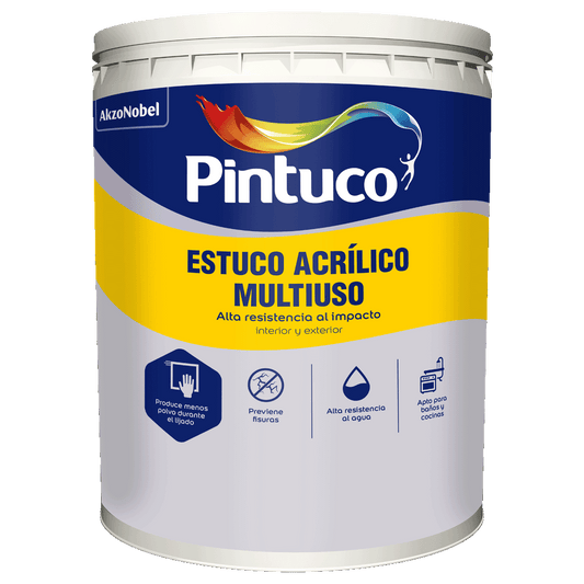 ESTUCO ACRILICO INTERIOR/EXTERIOR BALDE