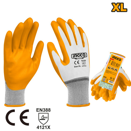 Guantes De Nitrilo T Xl INGCO HGNG04
