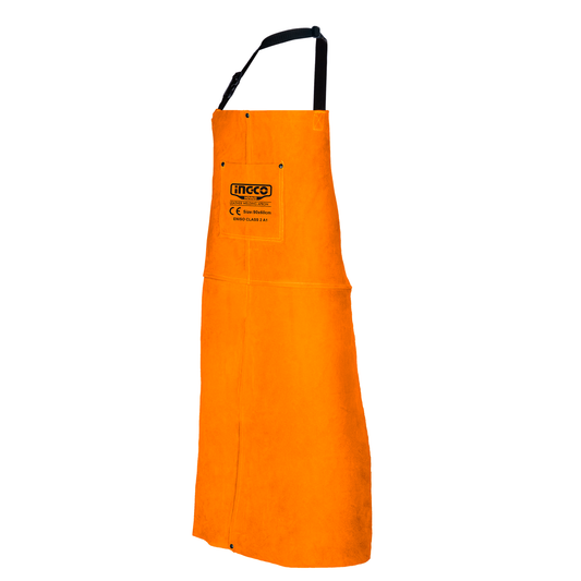 Delantal Soldador Cuero 90X60cm INGCO HGVA03 - MARKEMSTORE