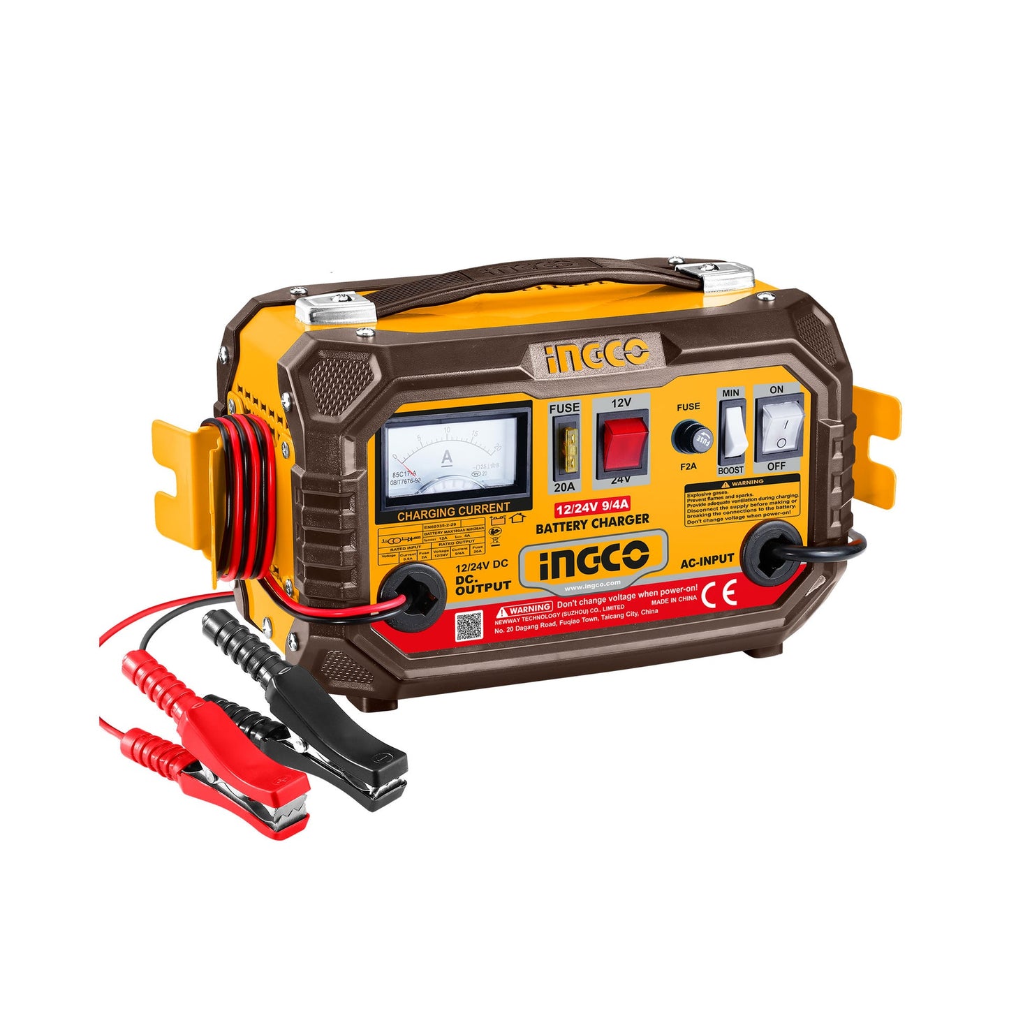 Cargador De Batería 12/24V 8.5A 32-150Ah INGCO ING-UCB1601