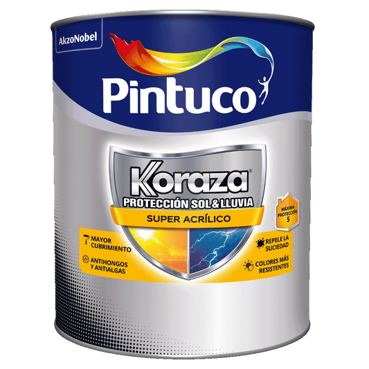 PINTURA KORAZA 5 BLANCA GALON PRECIO ESPECIAL