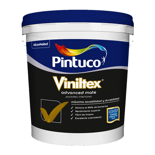 PINTURA VINILTEX BLANCO BALDE + GRATIS GALON VINILUX