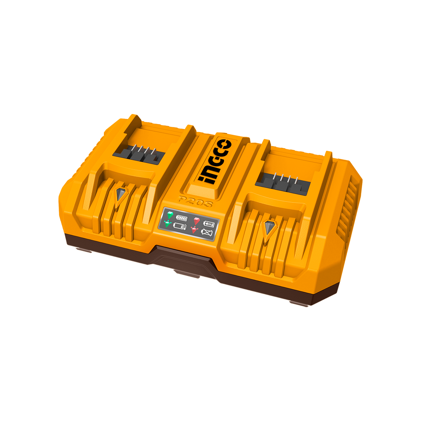 Cargador 20V para 2 Baterías INGCO UFCLI2082 - MARKEMSTORE