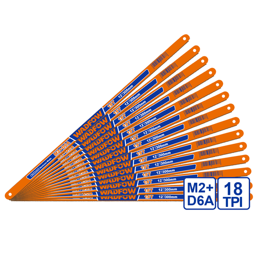 Hoja De Segueta Bi-Metal 18 Dientes 300mm WADFOW REF. WHB2H18 - MARKEMSTORE