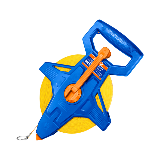 Cinta Métrica 50M Mt/Pulg Fibra Retráctil WADFOW WMT2550 - MARKEMSTORE