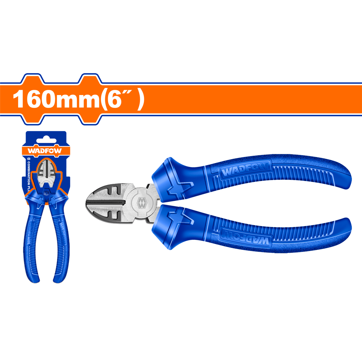 Alicate Corte Diagonal 6" Acero WADFOW WPL3C26 - MARKEMSTORE - 