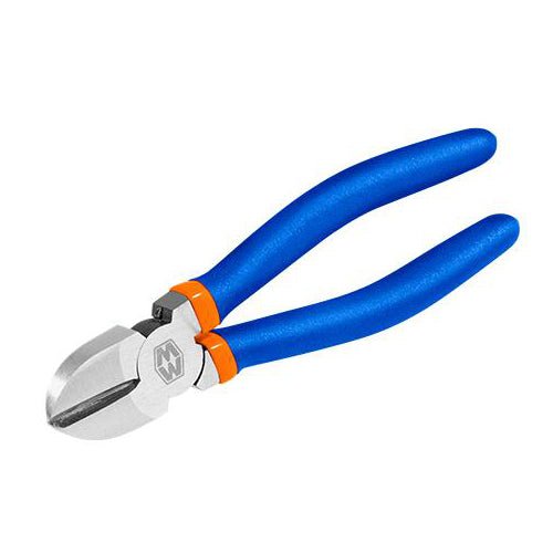 Alicate Corte Diagonal 6" Pulido Mango Plástico WADFOW WPL3946 - MARKEMSTORE - 