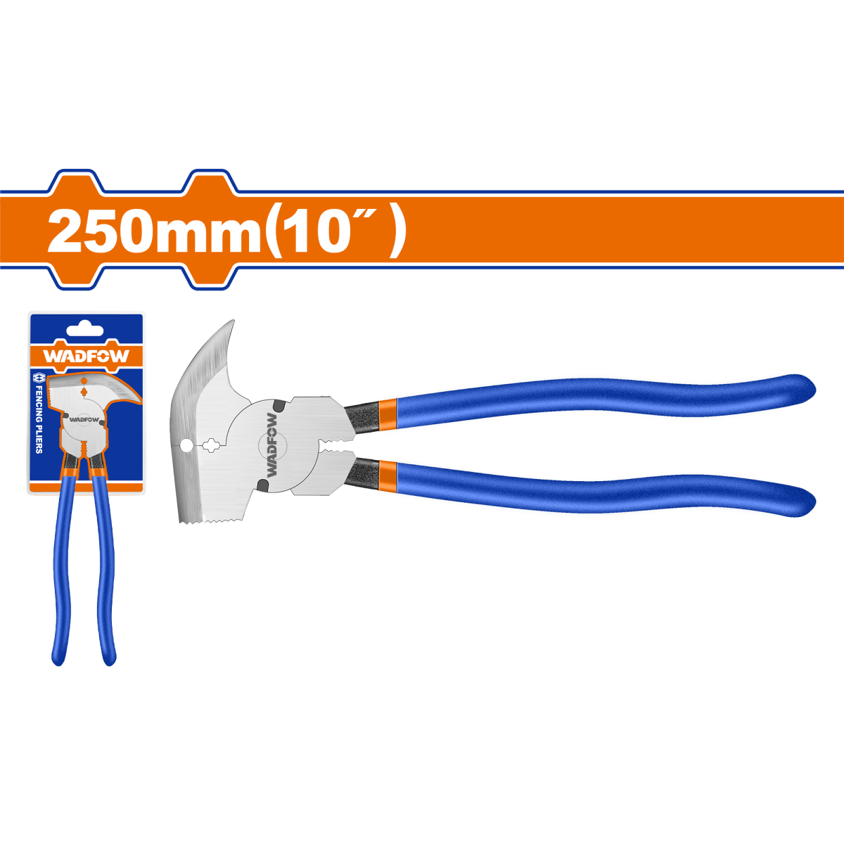 Alicate Diablo 10" Pulido Mango Ergonómico WADFOW WPL9710 - MARKEMSTORE - 