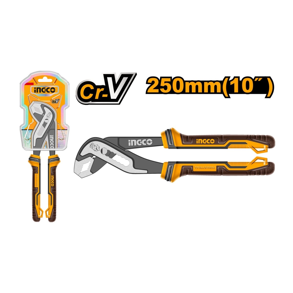 Alicate Pico Loro 10 Crv Ingco HPP28258 - MARKEMSTORE - Alicates