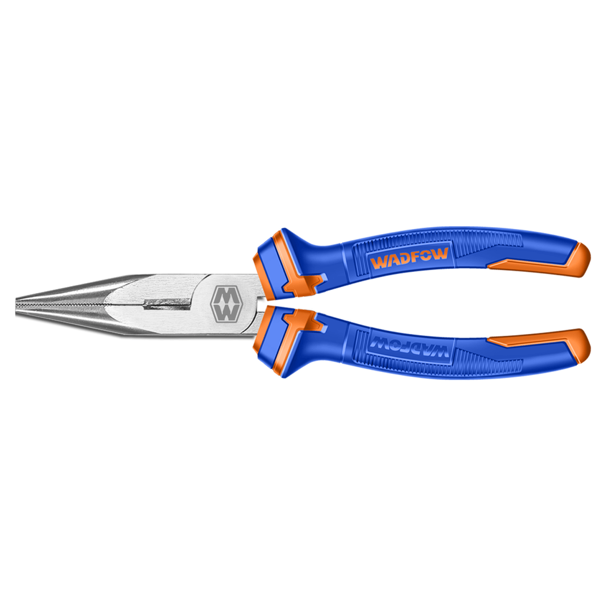 Alicate Punta Doblada 6" Acero Mango Bicolor WADFOW WPL4C06 - MARKEMSTORE - 