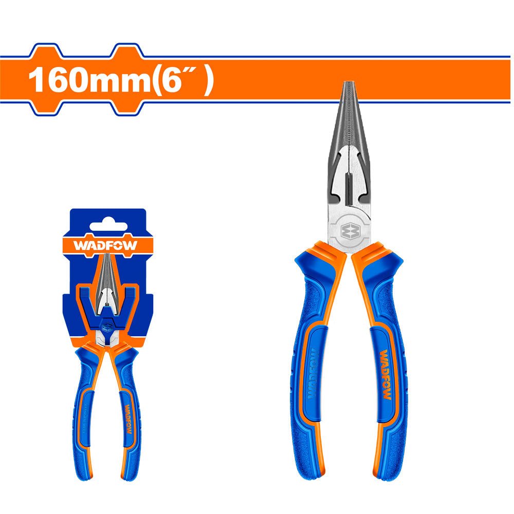 Alicate Punta Larga WADFOW 6" 160mm WPL2C06 - MARKEMSTORE - Alicates