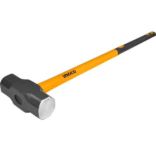 Almadana 10Lb Largo: 900 mm Mango Fibra De Vidrio Ingco HSM01498 - MARKEMSTORE -