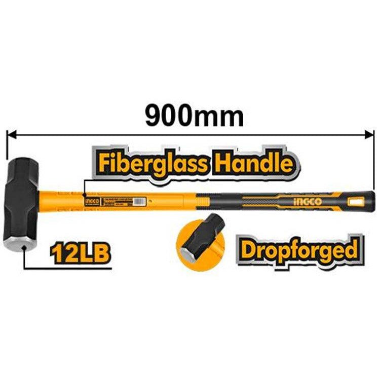 Almadana 12lb - 900 Mm Ingco Hsm01598 - MARKEMSTORE - Almadana
