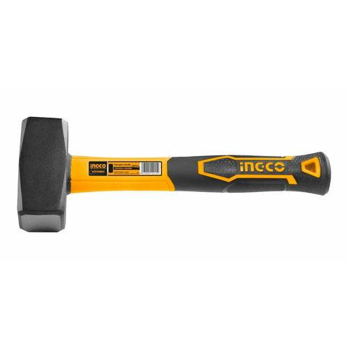 Almadana 1500gr Mango Fibra De Vidrio Hsth8803 Ingco - MARKEMSTORE -