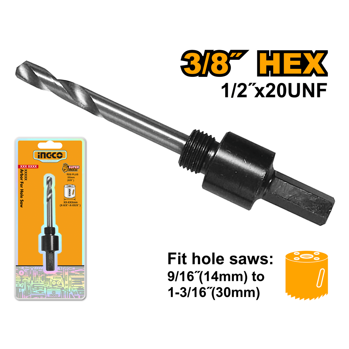 Broca Para Sierra Copa 3/8 Hsa01 - MARKEMSTORE - Brocas
