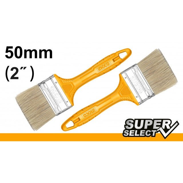 Brocha Para Esmalte Ss Mango Plastico 2 Ingco Chptb78602 - MARKEMSTORE -