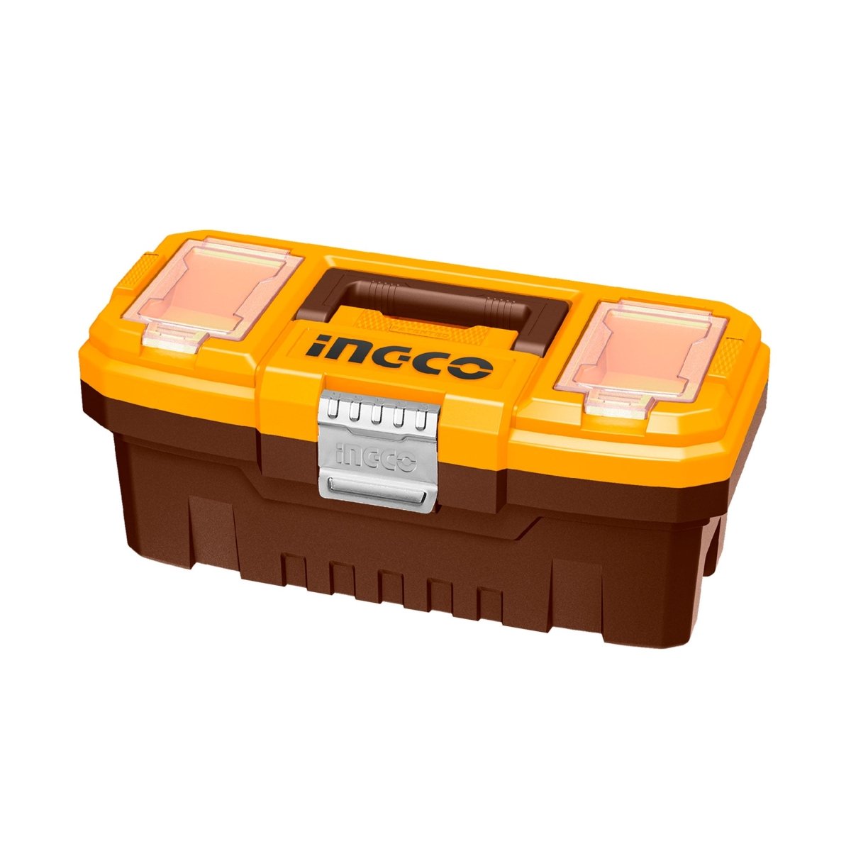 Caja De Herramientas Plastica 14"X6.6"X6.3" Ingco PBX1402 - MARKEMSTORE - Cajas y Organizadores