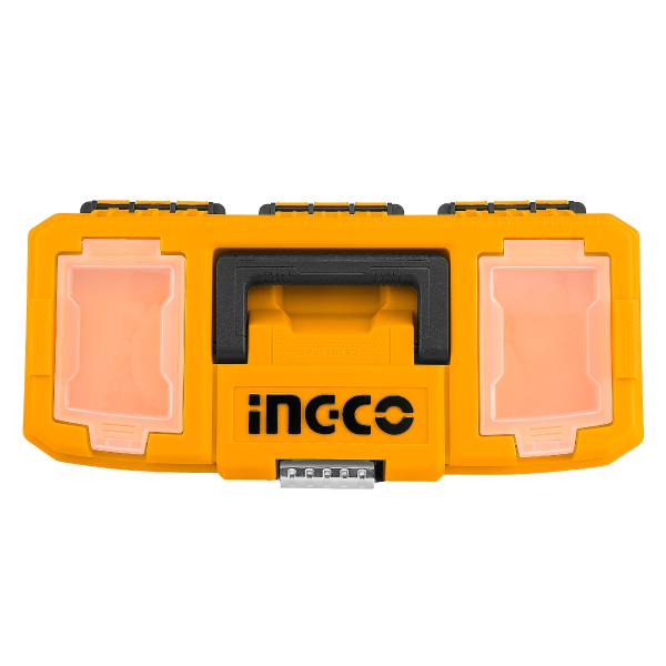 Caja De Herramientas Plastica 14"X6.6"X6.3" Ingco PBX1402 - MARKEMSTORE - Cajas y Organizadores