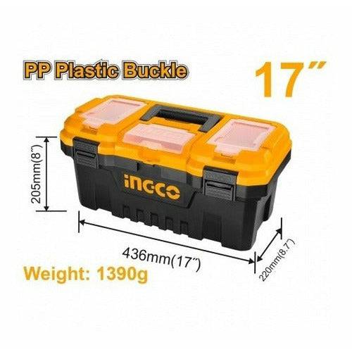 Caja De Herramientas Plastica 17x8,7x8 PuLG. Ingco Pbx1701 - MARKEMSTORE - Ferreteria