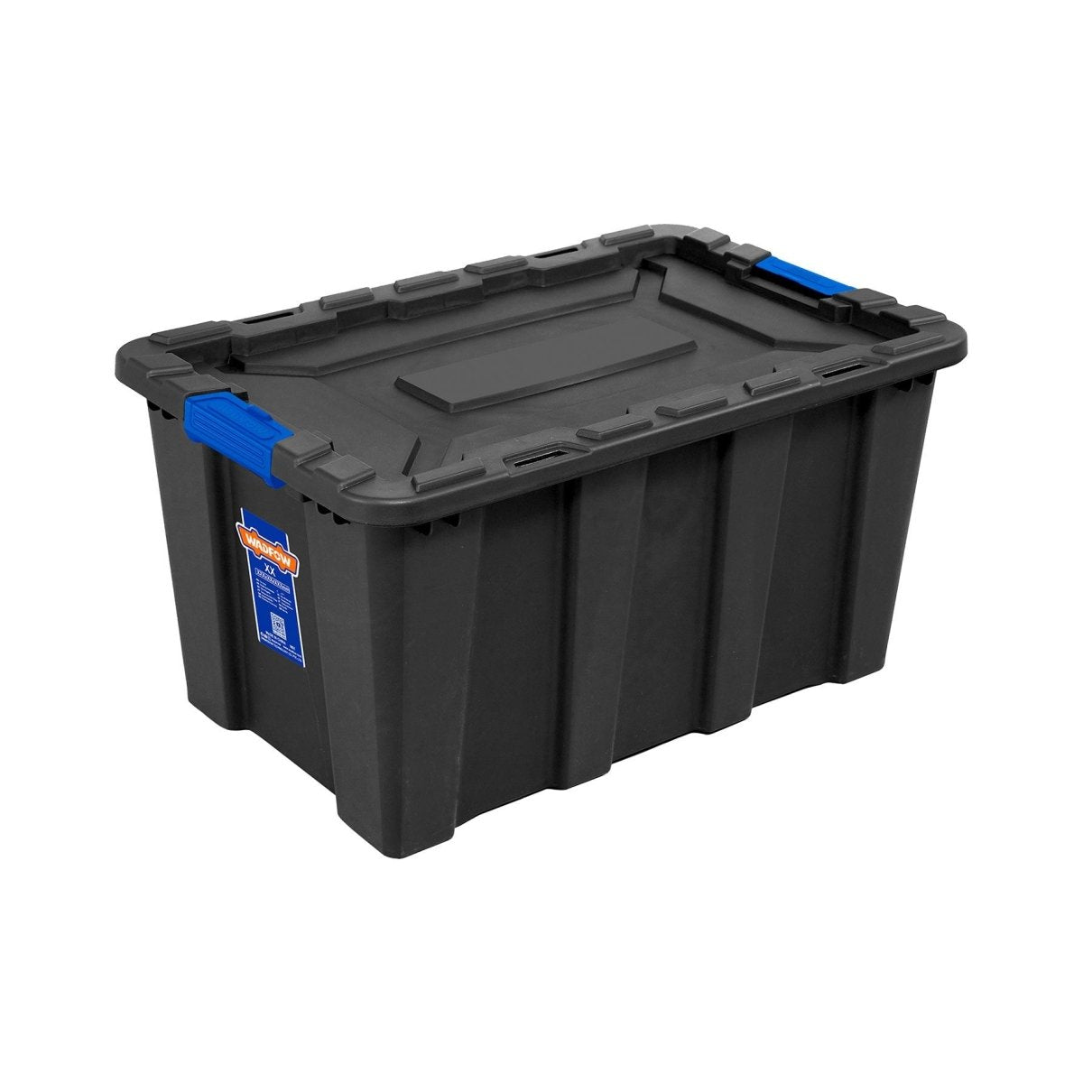 Caja Organizadora Plástica 100L con Tapa WADFOW WTB331B - MARKEMSTORE - Cajas y Organizadores