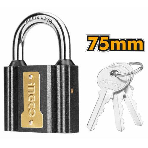 Candado Hierro Con Recubrimiento Contra Agua 70mm Ingco - MARKEMSTORE -