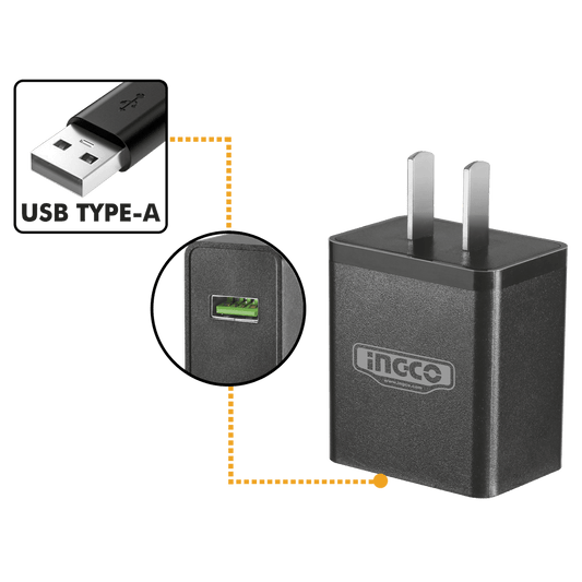 Cargador 5V 110/120V 50/60Hz Usb Tipo A Ufcli120502 - MARKEMSTORE -