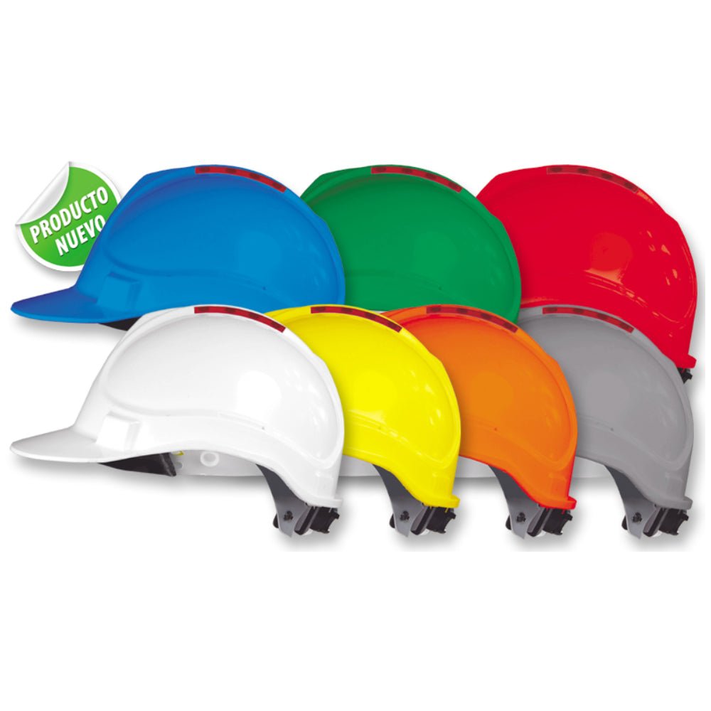 Casco De Seguridad Tipo Industrial Tafilete 6 Apoyos Con Rechat Blanco 11888115 - MARKEMSTORE -