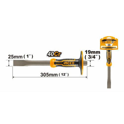 Cincel De Pala Para Concreto 19x25x305mm Hccl852519 Ingco - MARKEMSTORE - Ferreteria
